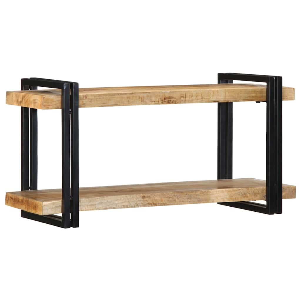 Ράφι τοίχου 90x33x45 cm Στερεό ακατέργαστο ξύλο Mango