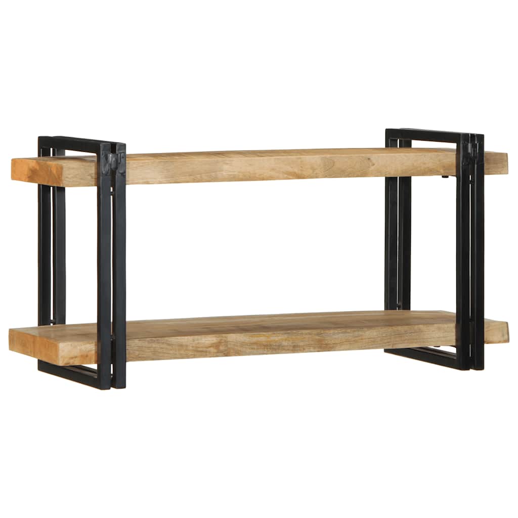 Ράφι τοίχου 90x33x45 cm Στερεό ακατέργαστο ξύλο Mango