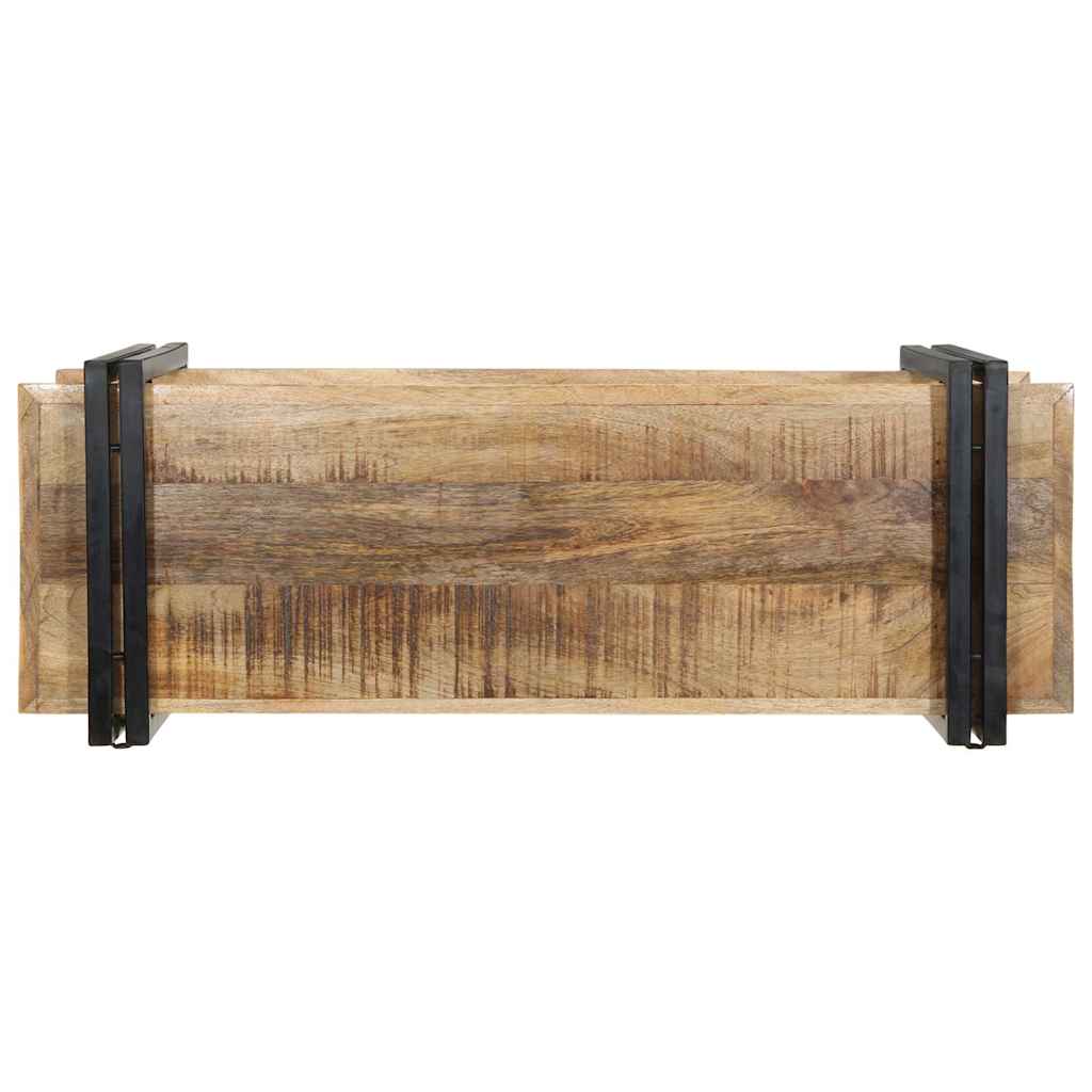 Ράφι τοίχου 90x33x45 cm Στερεό ακατέργαστο ξύλο Mango