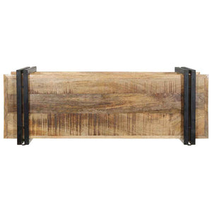 Ράφι τοίχου 90x33x45 cm Στερεό ακατέργαστο ξύλο Mango