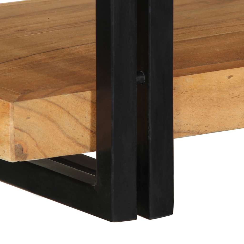 Ράφι τοίχου 90x33x45 cm μασίφ ξύλο ακακίας