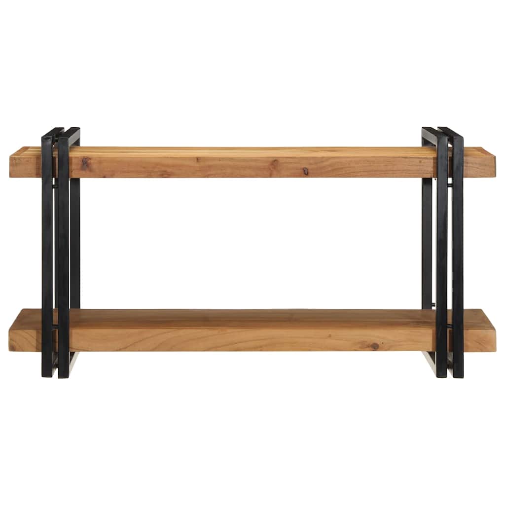 Ράφι τοίχου 90x33x45 cm μασίφ ξύλο ακακίας