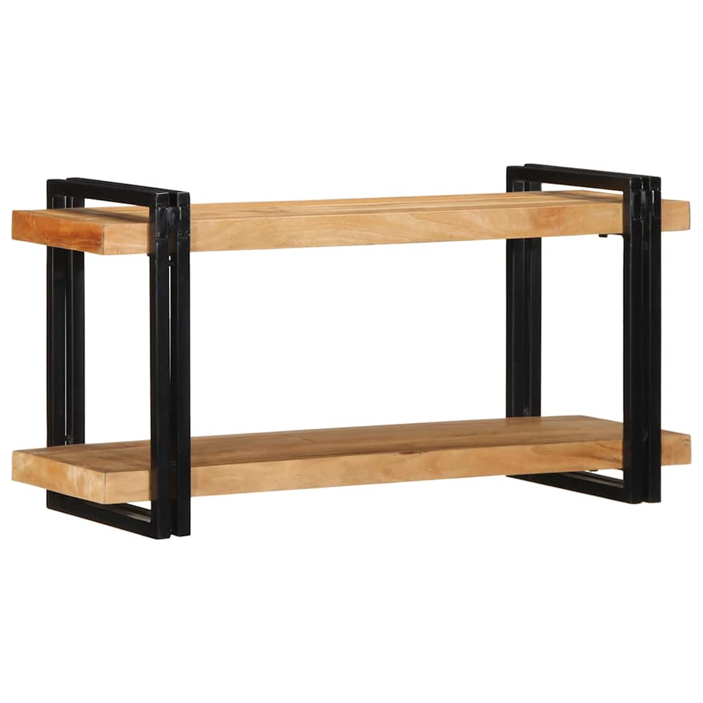 Ράφι τοίχου 90x33x45 cm μασίφ ξύλο ακακίας