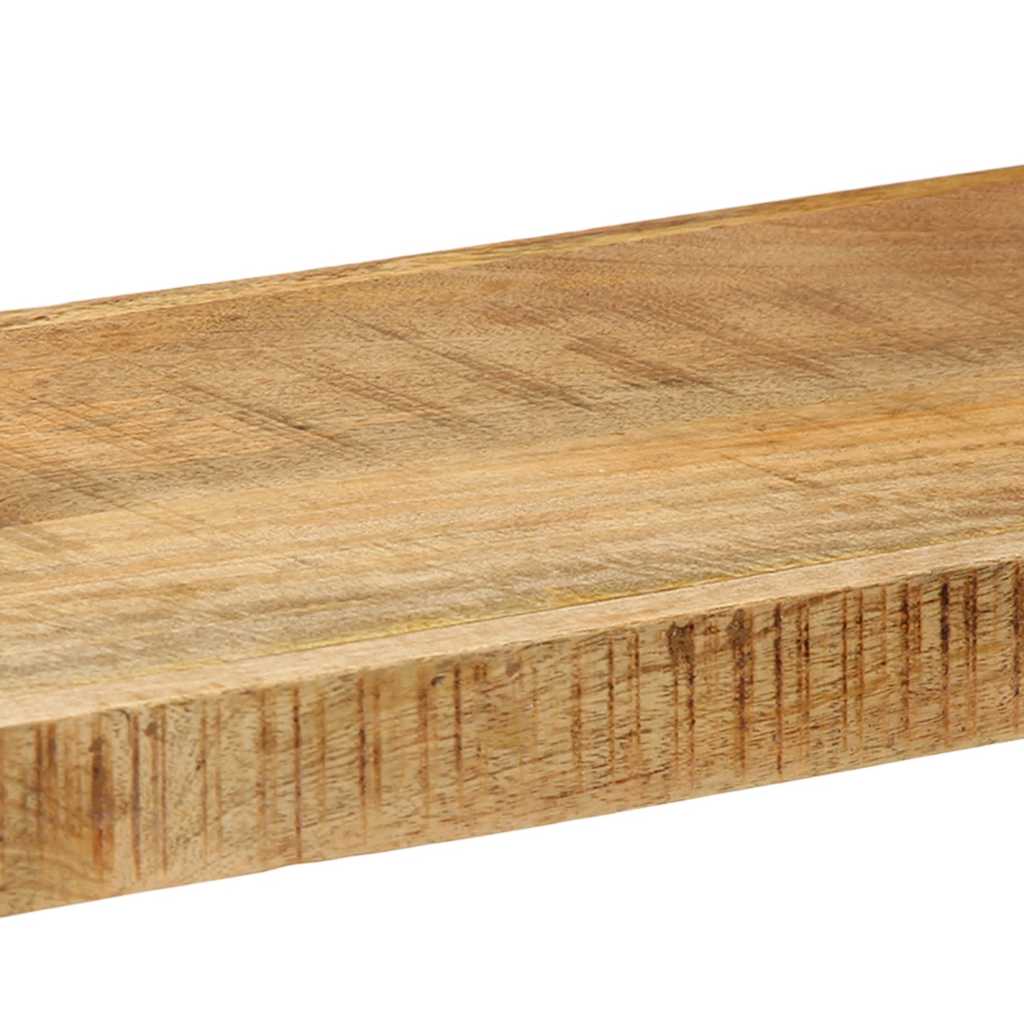 Ράφι τοίχου 110x33x45 cm Στερεό ακατέργαστο ξύλο Mango - Pakobazaar