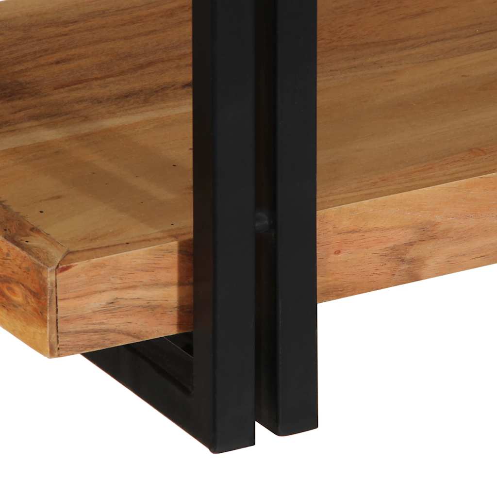 Ράφι τοίχου 110x33x45 cm Μασίφ ξύλο ακακίας - Pakobazaar
