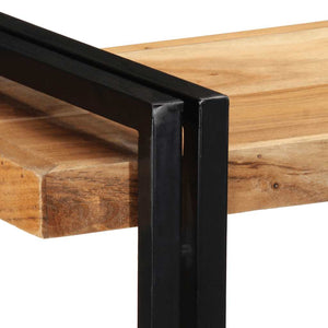 Ράφι τοίχου 110x33x45 cm Μασίφ ξύλο ακακίας - Pakobazaar