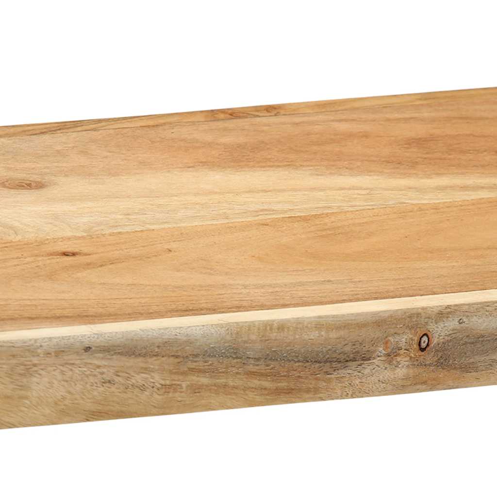 Ράφι τοίχου 110x33x45 cm Μασίφ ξύλο ακακίας - Pakobazaar