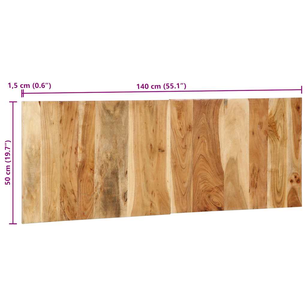 κεφαλάρι 140 cm από μασίφ ξύλο ακακίας - Pakobazaar