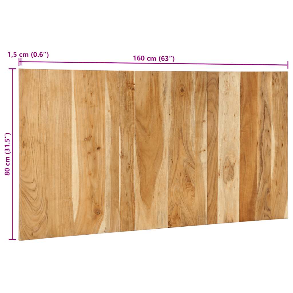 κεφαλάρι 160 cm από μασίφ ξύλο ακακίας - Pakobazaar