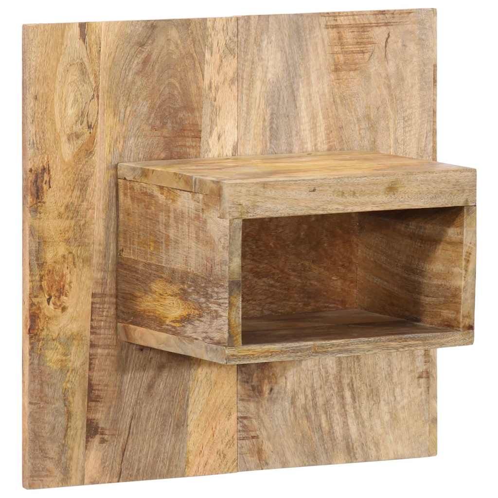 Κομοδίνο 50x27x50 cm Στερεό ακατέργαστο ξύλο Μάνγκο - Pakobazaar