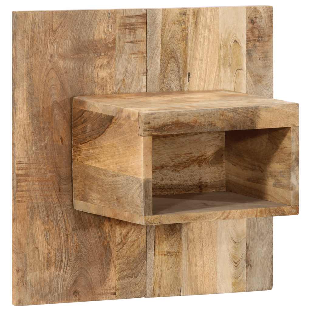 Κομοδίνο 50x27x50 cm Στερεό ακατέργαστο ξύλο Μάνγκο - Pakobazaar