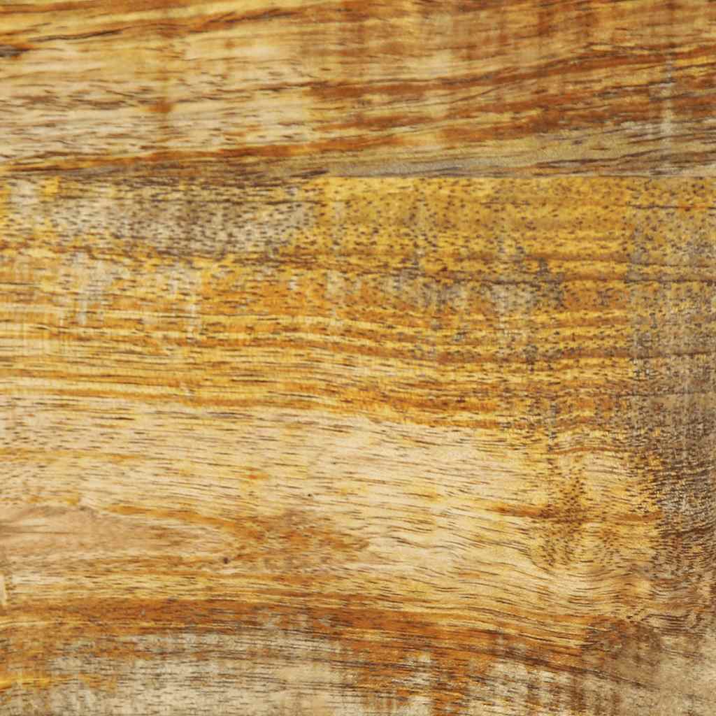 Κομοδίνο 50x27x50 cm Στερεό ακατέργαστο ξύλο Μάνγκο - Pakobazaar