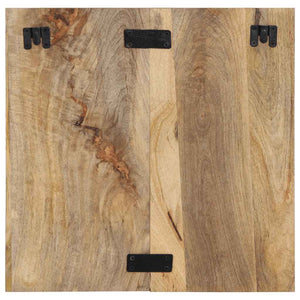 Κομοδίνο 50x27x50 cm Στερεό ακατέργαστο ξύλο Μάνγκο