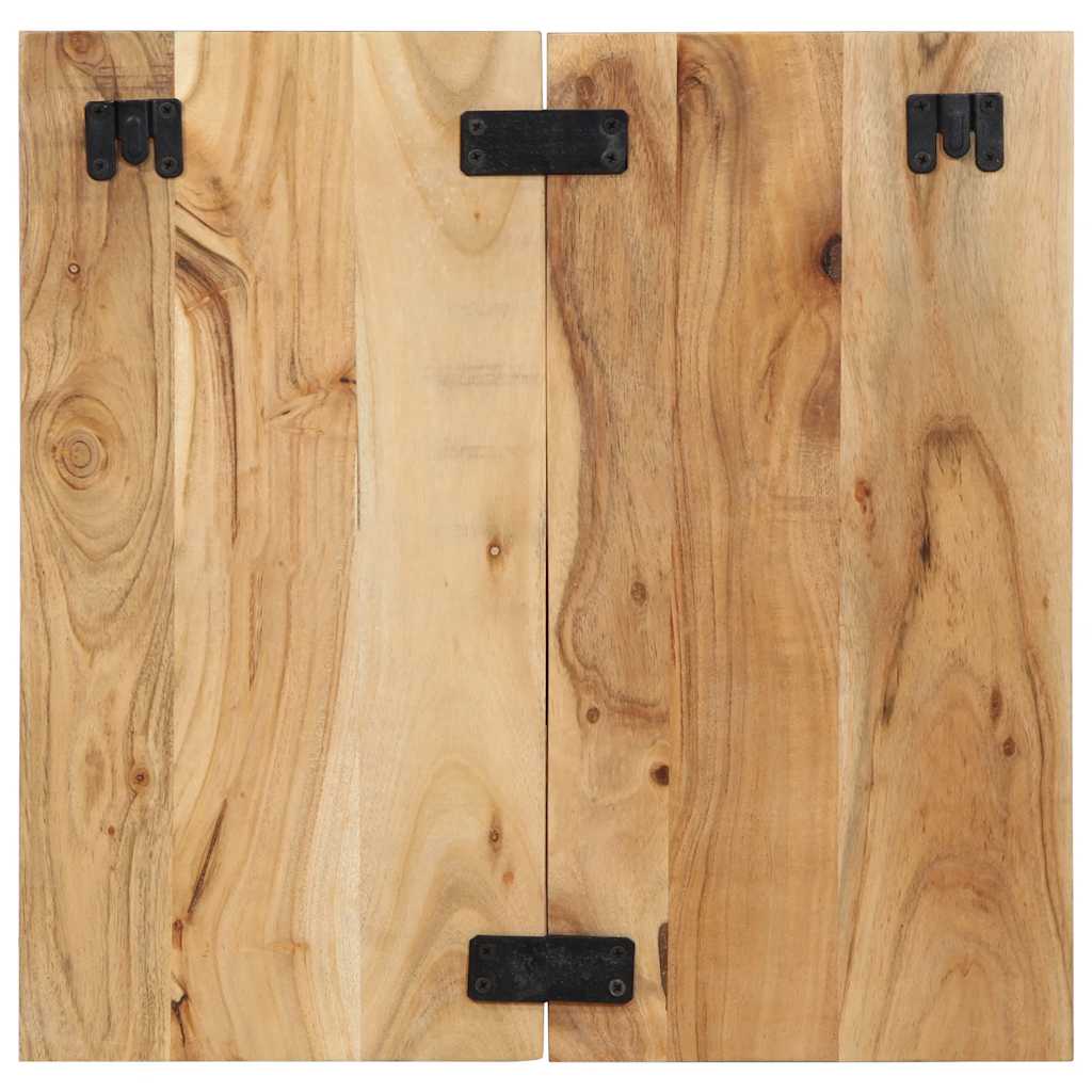 Κομοδίνο 50x27x50 εκ. από Μασίφ Ξύλο Ακακίας - Pakobazaar