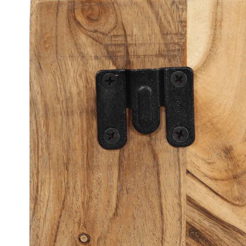 Κομοδίνο 50x27x50 εκ. από Μασίφ Ξύλο Ακακίας - Pakobazaar