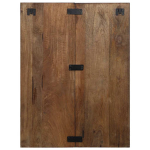 Κομοδίνο Πολύχρωμο ντουλάπι 60x32x80cm Στερεό ξύλο αναγεννημένο