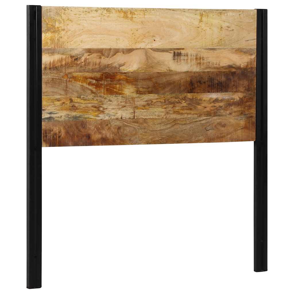 κεφαλάρι 100 cm από μασίφ ξύλο Mango και σίδερο - Pakobazaar