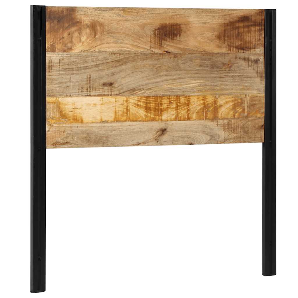 κεφαλάρι 100 cm από μασίφ ξύλο Mango και σίδερο - Pakobazaar