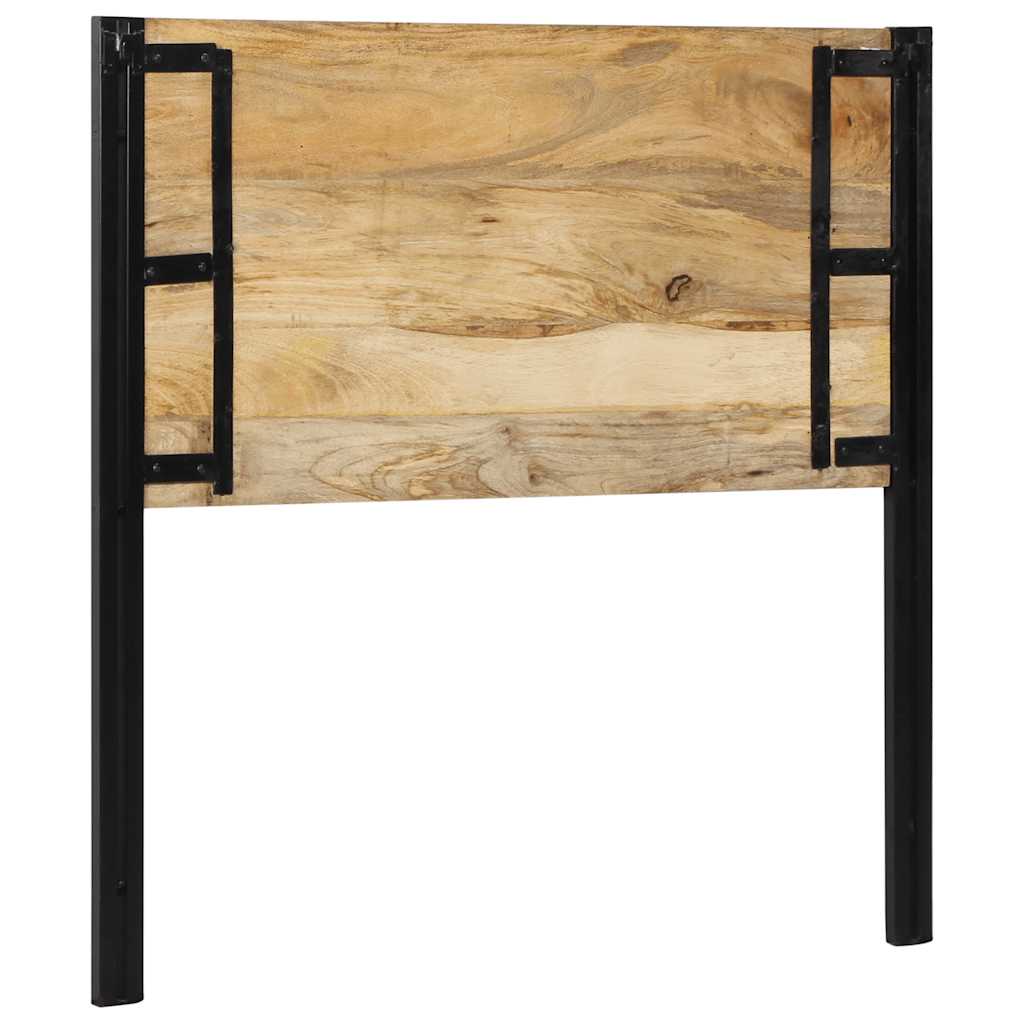 κεφαλάρι 100 cm από μασίφ ξύλο Mango και σίδερο - Pakobazaar