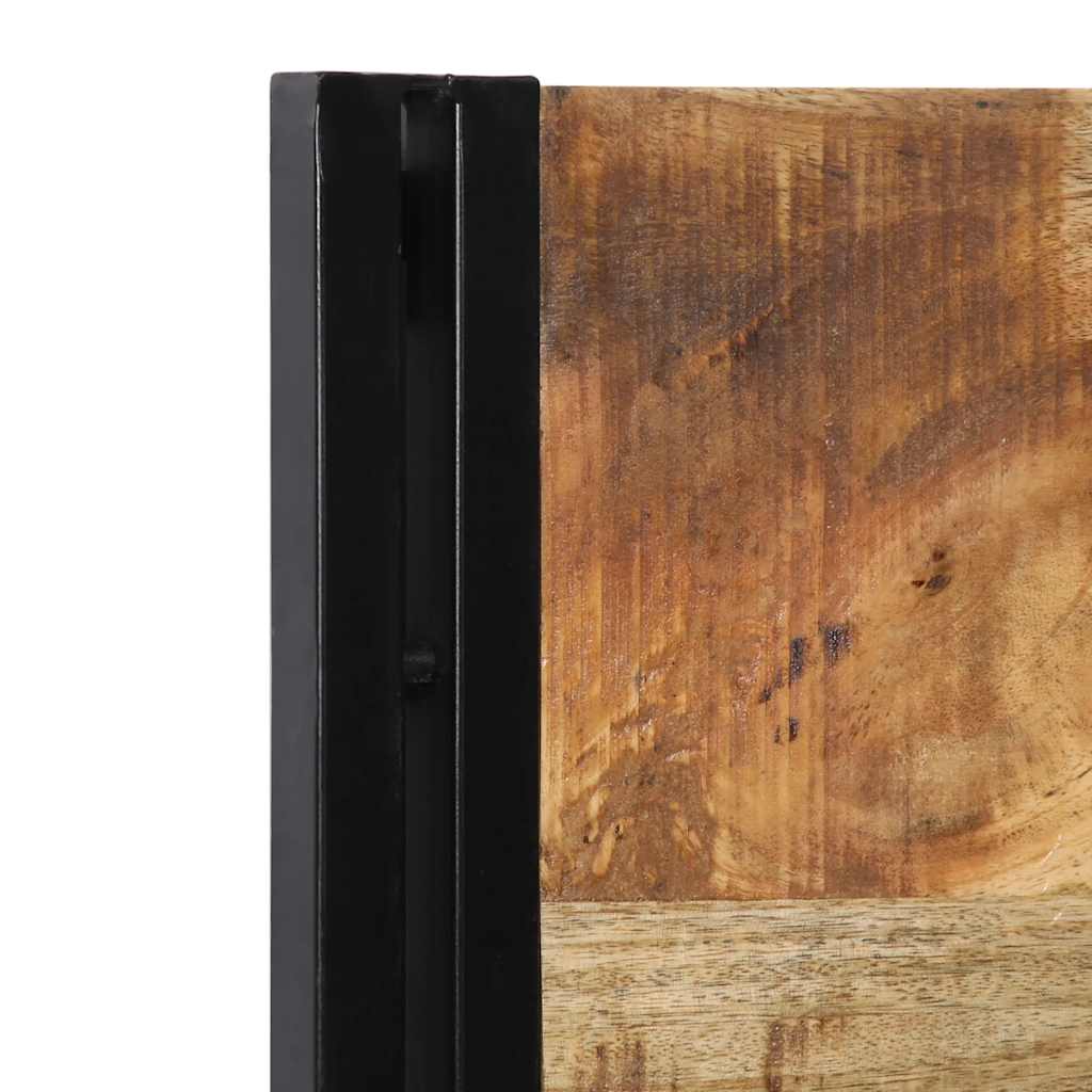 κεφαλάρι 100 cm από μασίφ ξύλο Mango και σίδερο - Pakobazaar