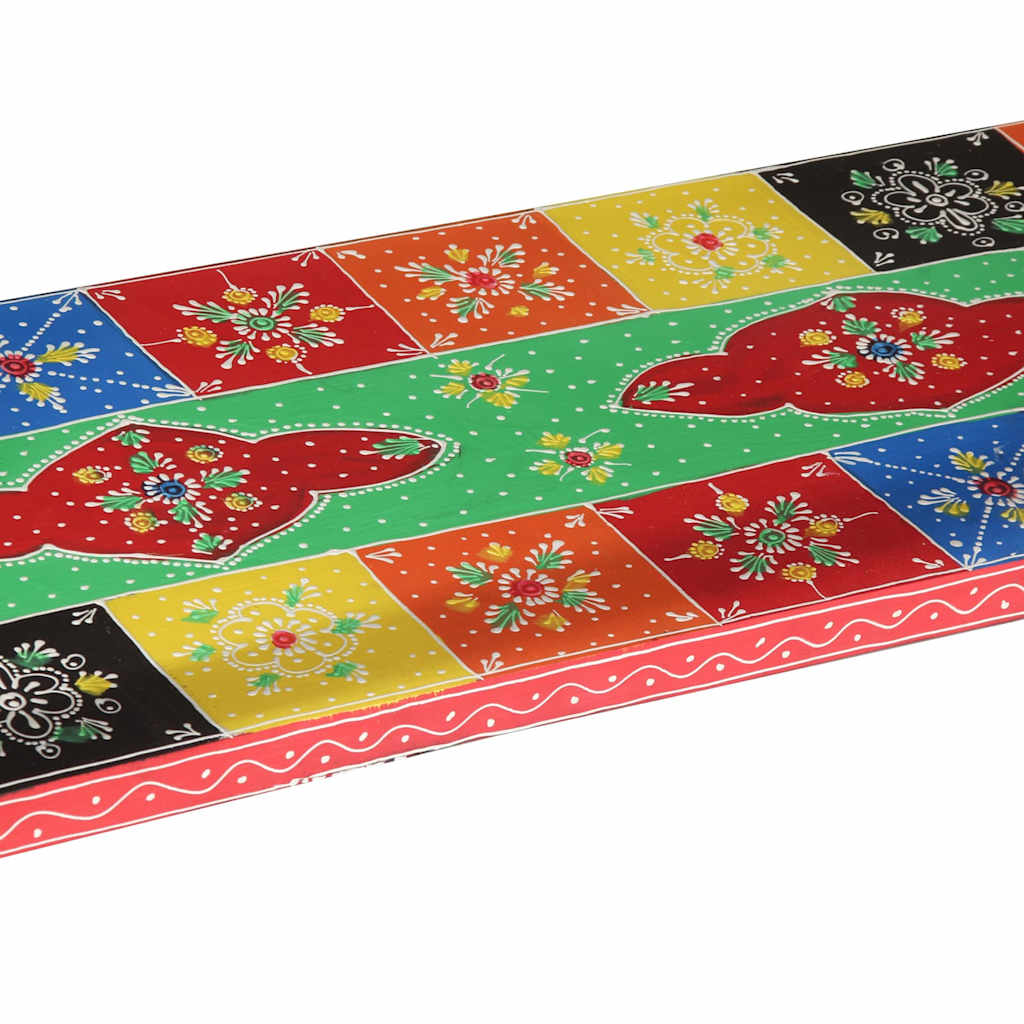Τραπέζι κονσόλας με συρτάρι Πολύχρωμο 100 x 30 x 77 εκ.