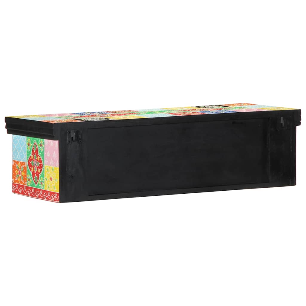 Ντουλάπι TV Πολύχρωμο 80 x 30 x 22 εκ Επεξεργασμένο ξύλο