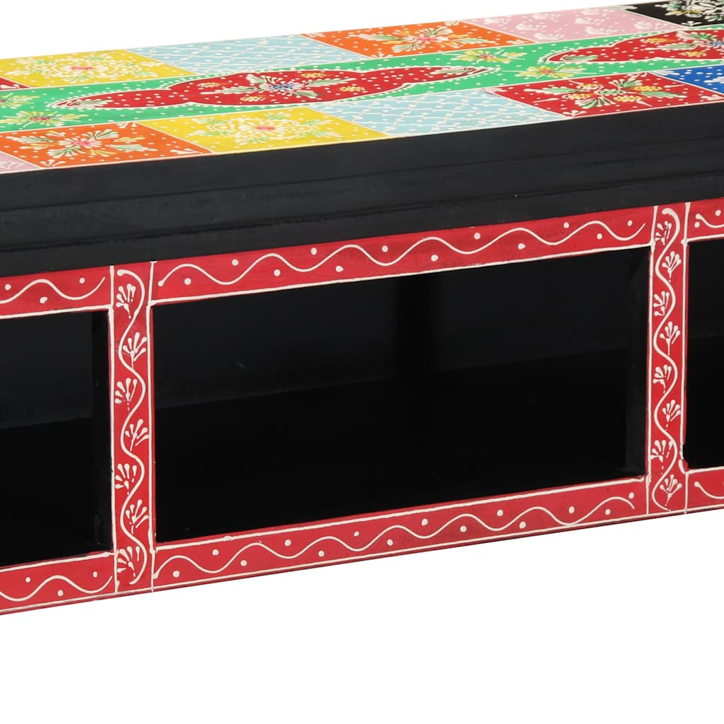 Ντουλάπι TV Πολύχρωμο 100 x 30 x 22 εκ Επεξεργασμένο ξύλο