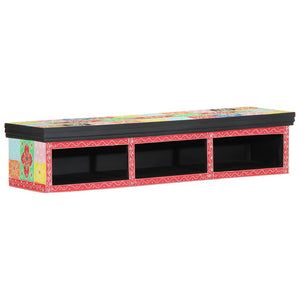 Ντουλάπι TV Πολύχρωμο 100 x 30 x 22 εκ Επεξεργασμένο ξύλο