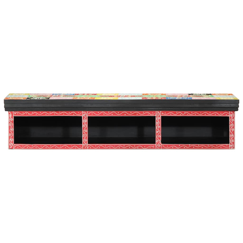 Ντουλάπι TV Πολύχρωμο 100 x 30 x 22 εκ Επεξεργασμένο ξύλο