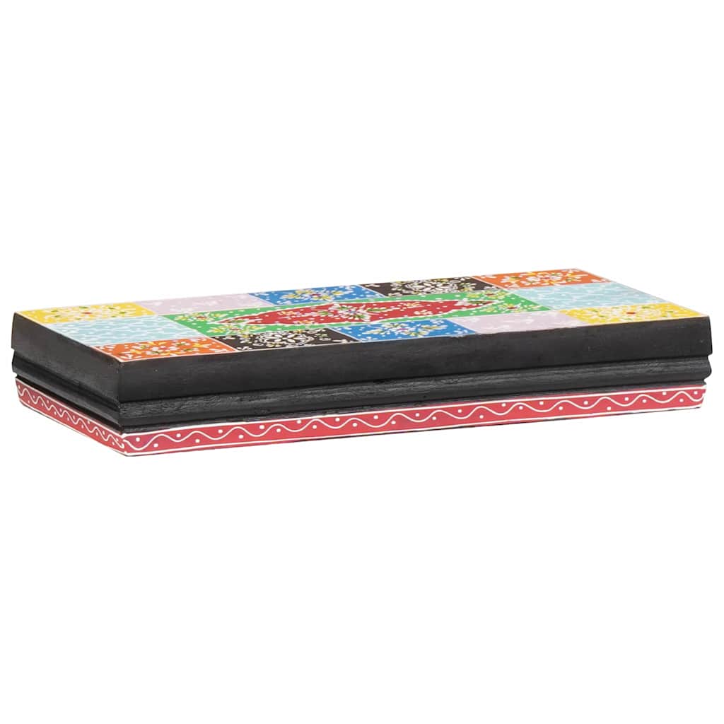 Ράφια Τοίχου Πολύχρωμο 40 x 20 x 6 cm Στερεό ξύλο μάνγκο