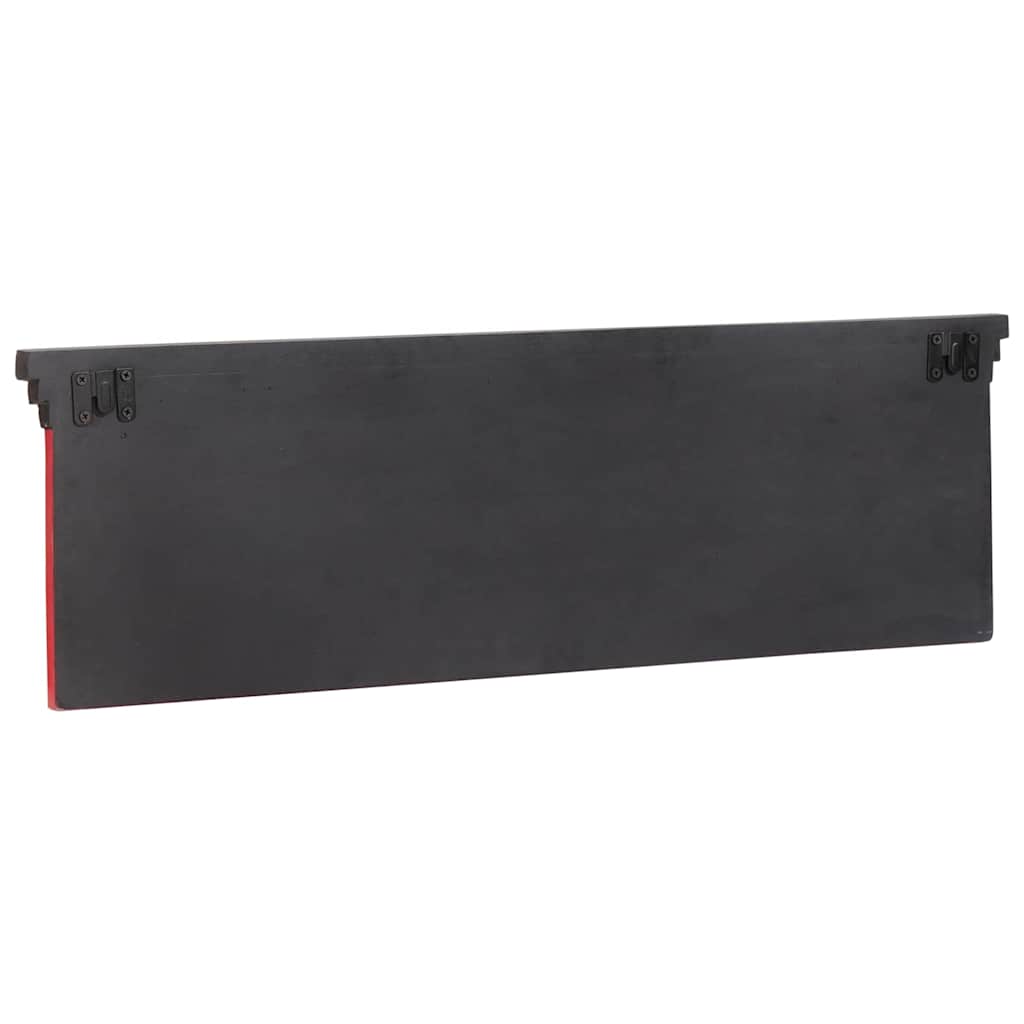 Κρεμάστρα Μαύρο 80 x 25 x 2 cm Στερεό ξύλο μάνγκο - Pakobazaar