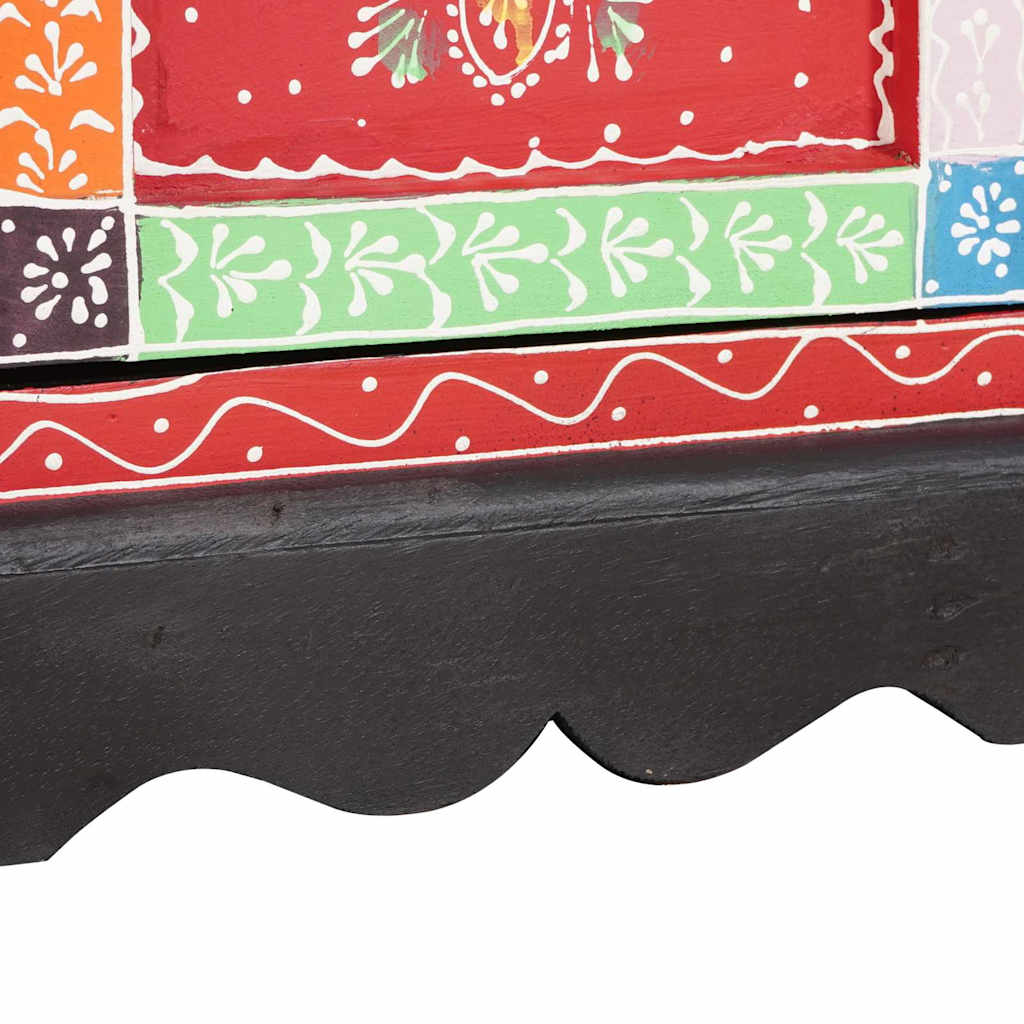 Συρταριέρα Πολύχρωμο 30 x 30 x 90 εκ. Στερεό ξύλο μάνγκο