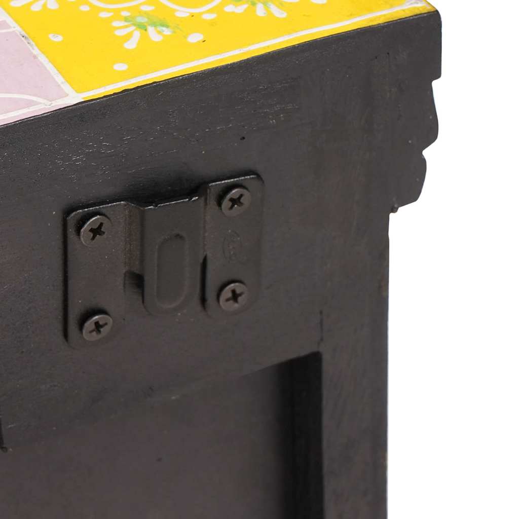 Κομοδίνο με συρτάρι Πολύχρωμο 40 x 30 x 40 εκ - Pakobazaar