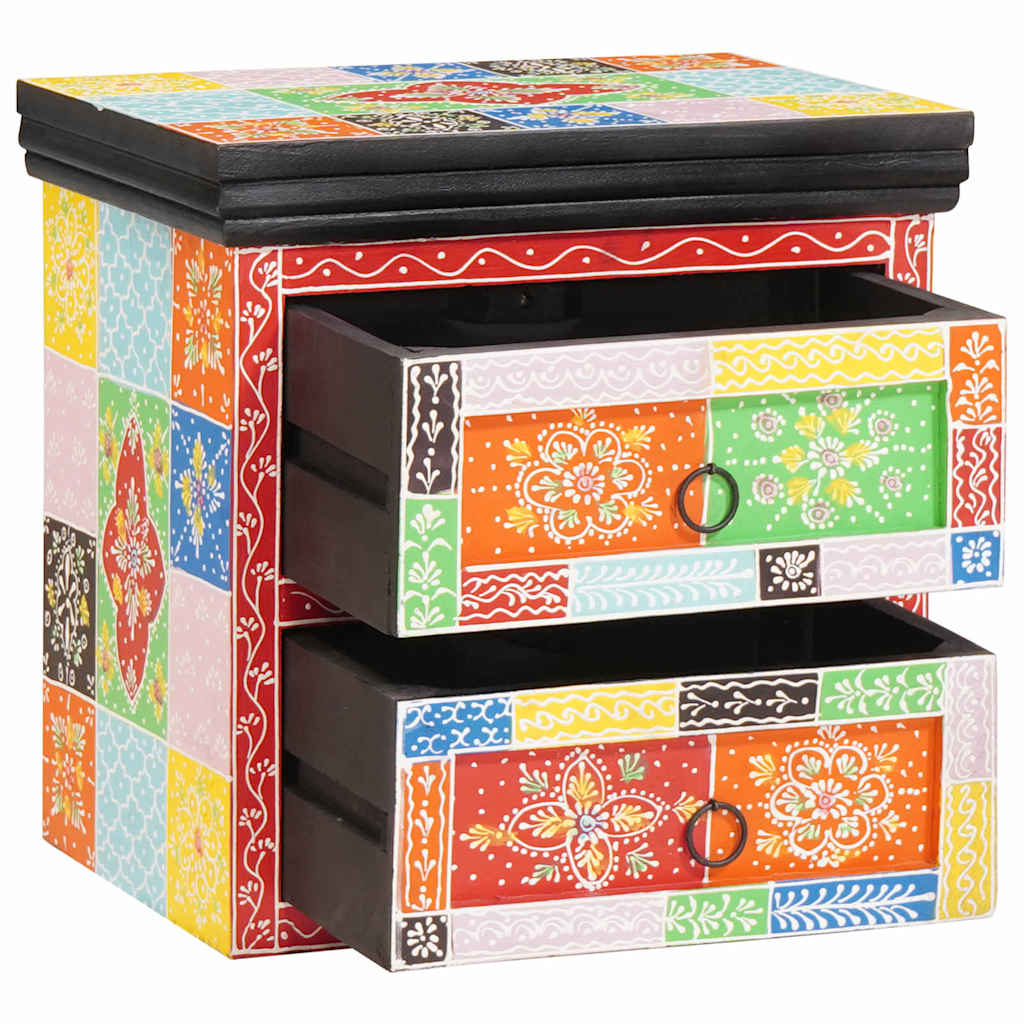 Κομοδίνο με συρτάρι 2 pcs Πολύχρωμο 40 x 30 x 40 εκ
