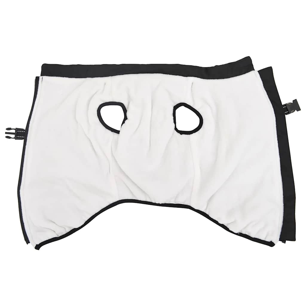 παλτό σκύλου με ιμάντα αδιάβροχο αντανακλαστικό μαύρο L52