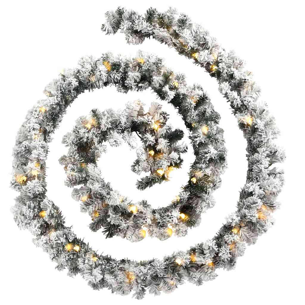 Γιρλάντα Χριστουγεννιάτικη με Λαμπάκια LED Πράσινη 20 μ. PVC - Pakobazaar