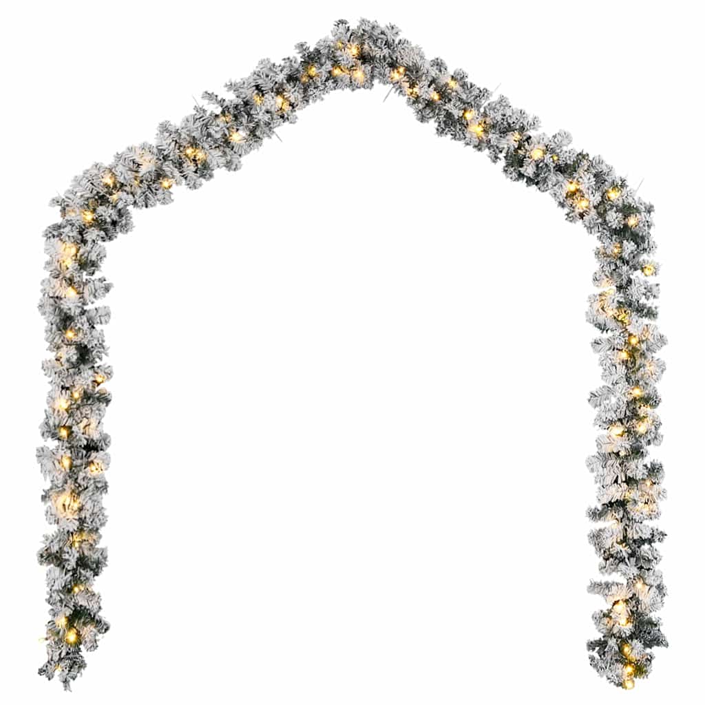 Γιρλάντα Χριστουγεννιάτικη με Λαμπάκια LED Πράσινη 20 μ. PVC - Pakobazaar