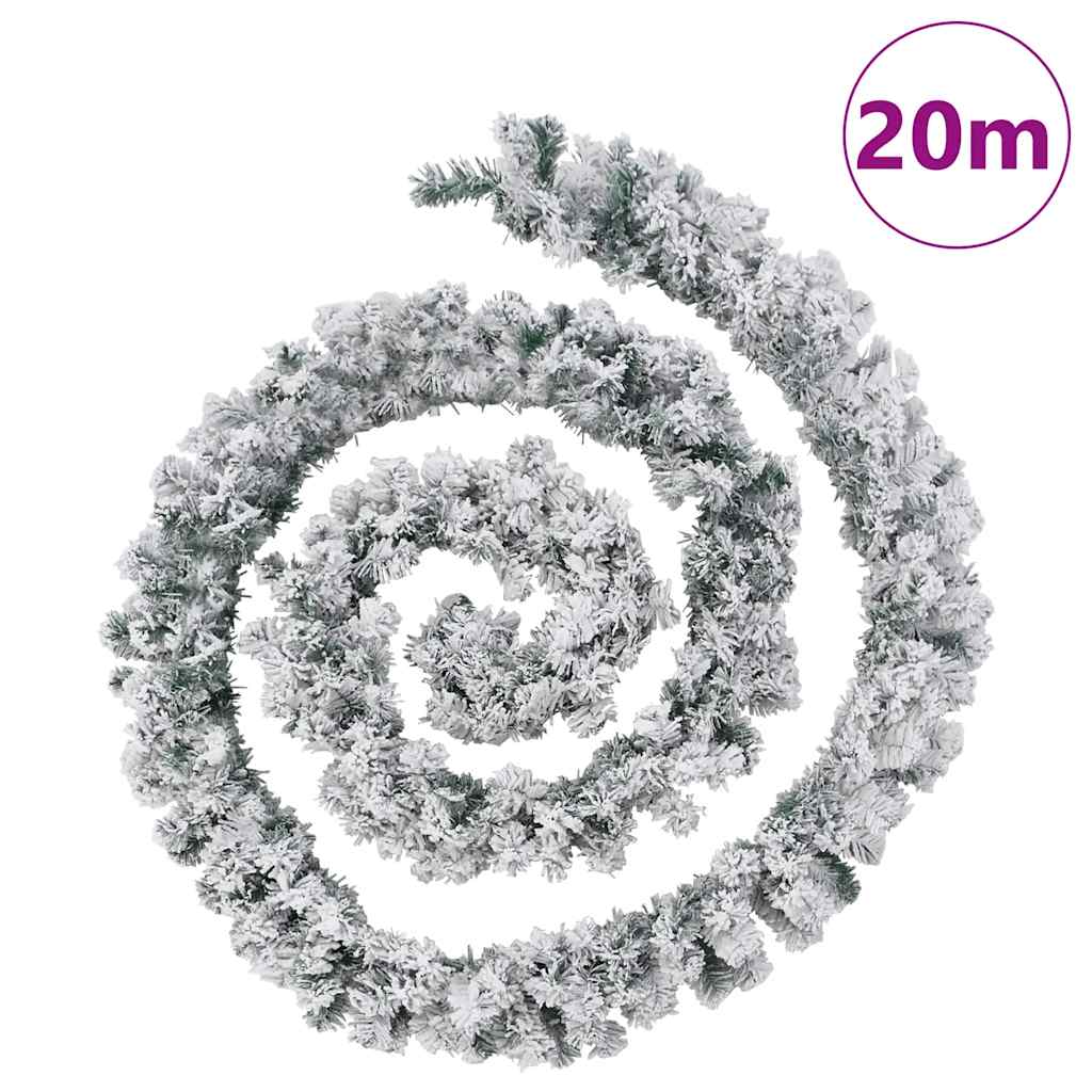 Γιρλάντα Χριστουγεννιάτικη με Λαμπάκια LED Πράσινη 20 μ. PVC - Pakobazaar