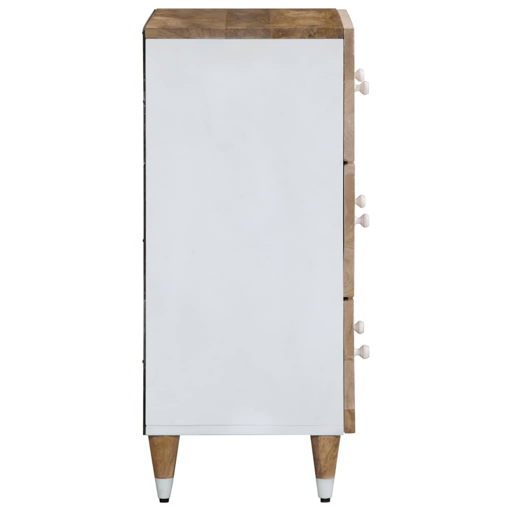 Sideboards 2 τεμάχια 60x33,5x75 cm μασίφ ξύλο Mango