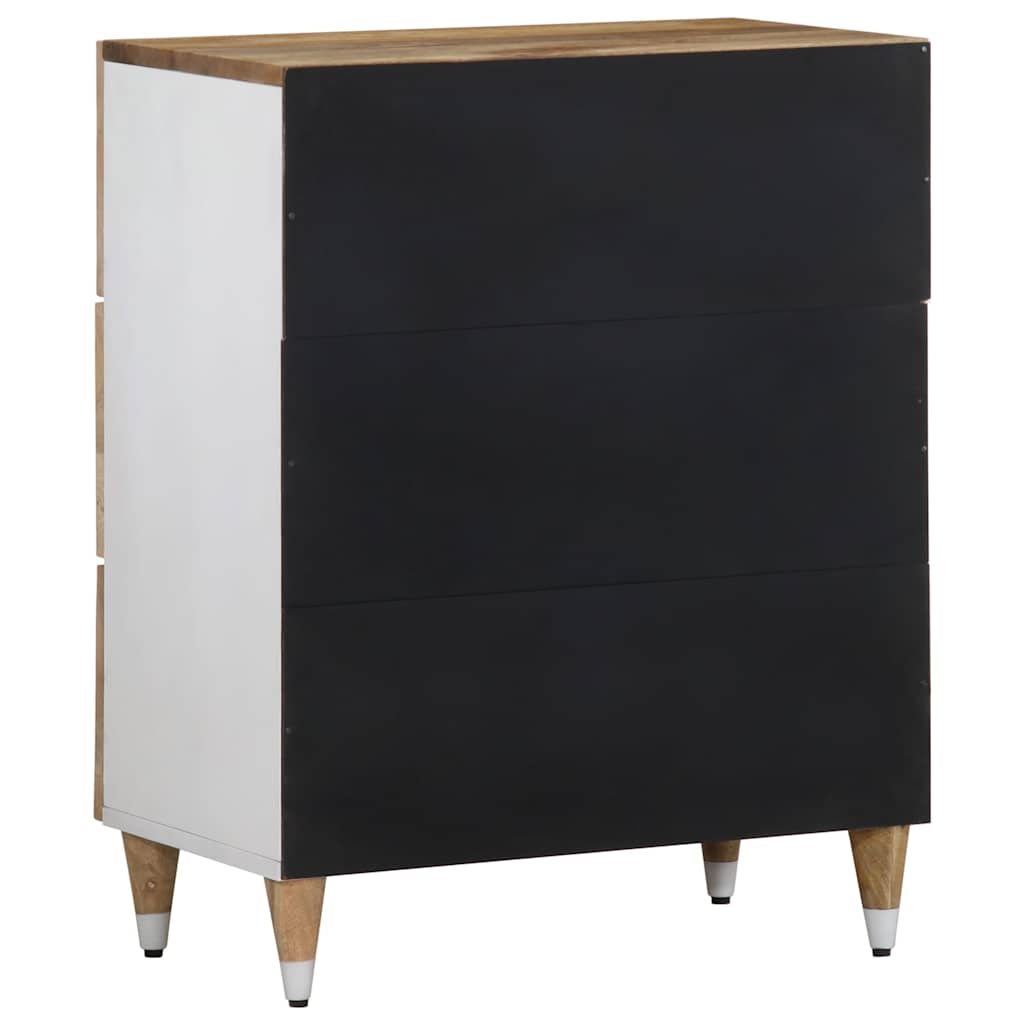 Sideboards 2 τεμάχια 60x33,5x75 cm μασίφ ξύλο Mango