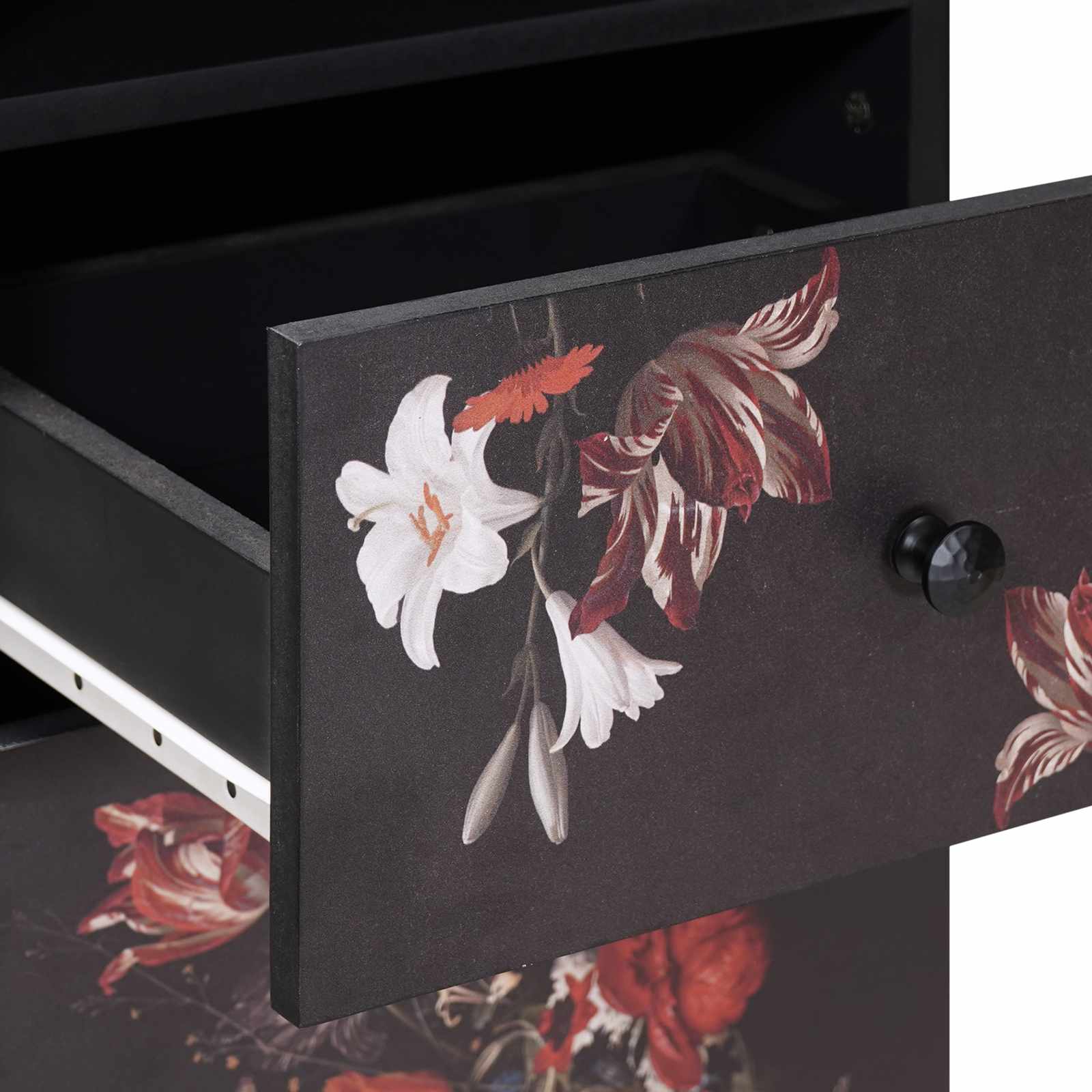 Σετ Ντουλαπιών Μπάνιου με συρτάρι 3 pcs Στερεό ξύλο μάνγκο