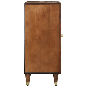Πλαϊνό γραφείο με συρτάρι 2 pcs καφέ μελί 60 x 33 x 75 cm - Pakobazaar
