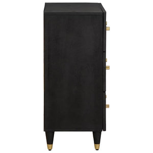 Πλαϊνό γραφείο 2 τμχ. 60 x 33 x 75 cm Στερεό ξύλο μάνγκο Μαύρο
