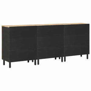 Ντουλάπες Αποθήκευσης 3 τμχ. 180 x 33 x 75 εκ. Φυσικό - Pakobazaar