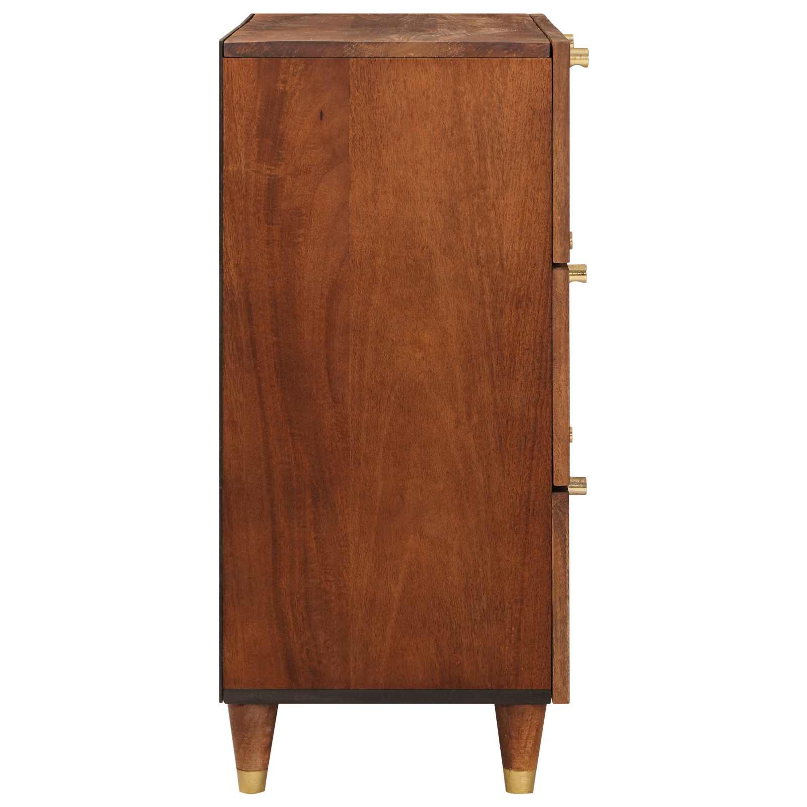 Σετ Μπουφέδων 2 pcs Καφέ 60 x 33,5 x 75 εκ. Στερεό ξύλο μάνγκο - Pakobazaar