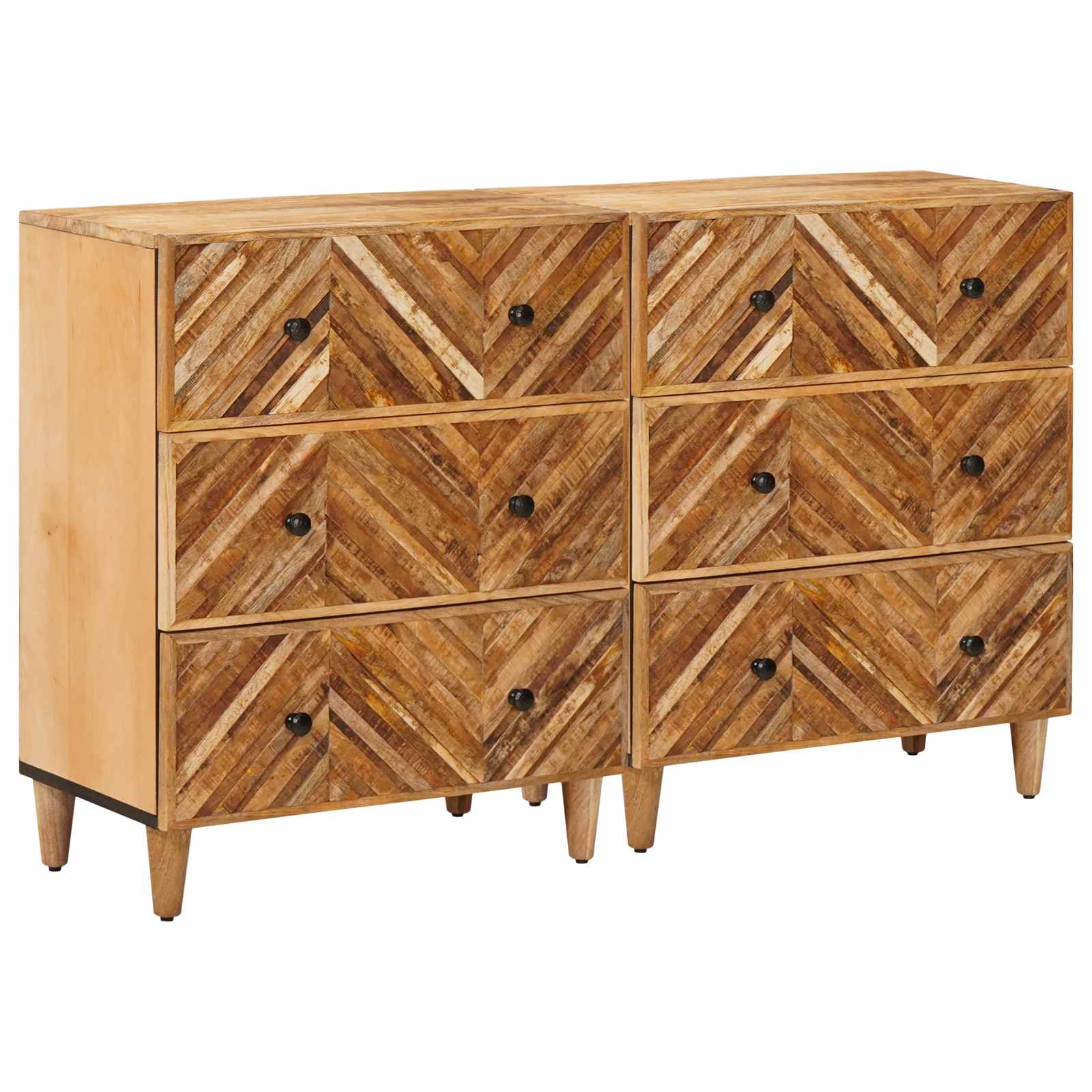 Ντουλάπες Αποθήκευσης 2 pcs Καφέ 60 x 33,5 x 75 εκ. - Pakobazaar