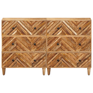 Ντουλάπες Αποθήκευσης 2 pcs Καφέ 60 x 33,5 x 75 εκ. - Pakobazaar