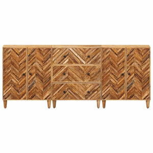 Ντουλάπες Αποθήκευσης 3 pcs Καφέ 60 x 33,5 x 75 εκ. - Pakobazaar