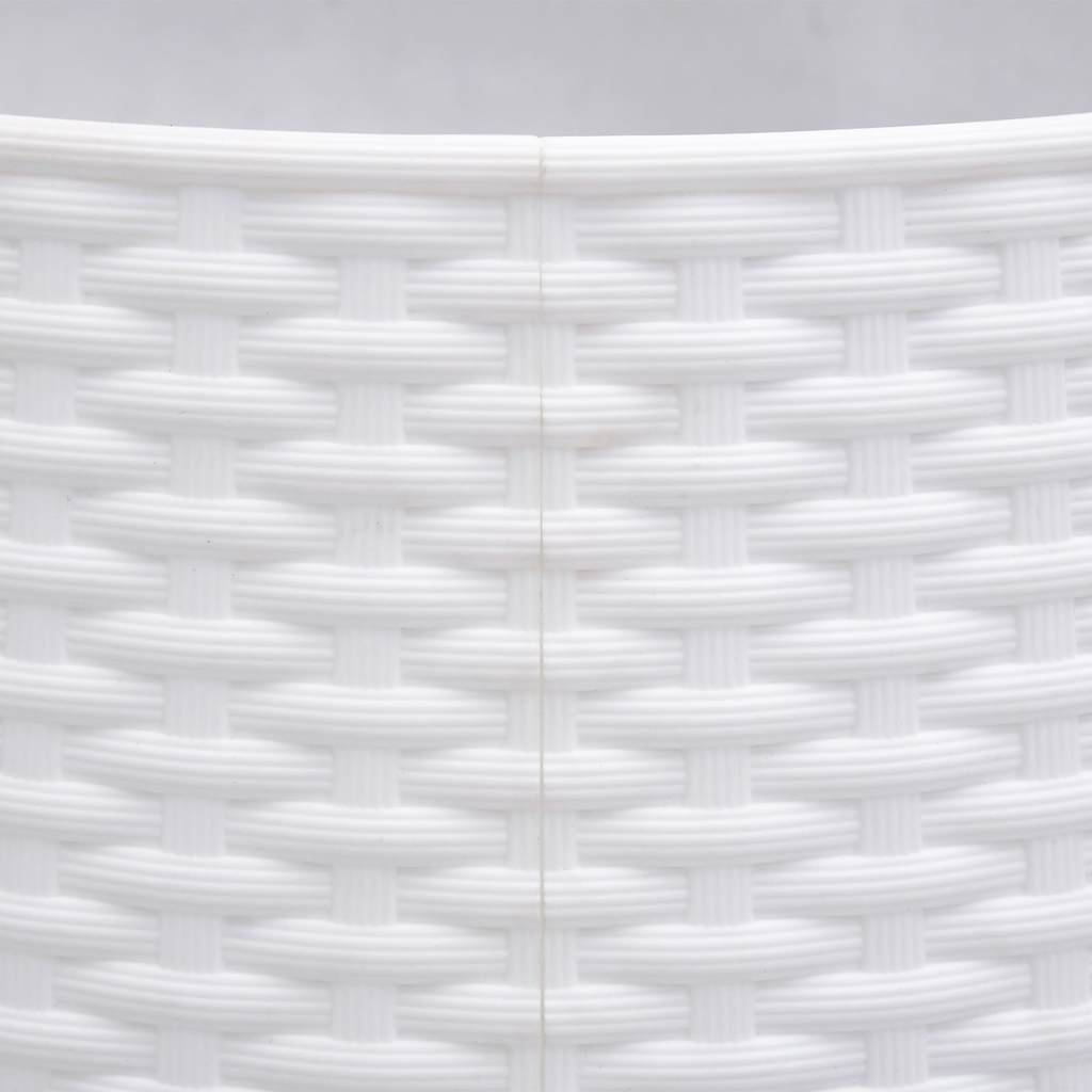 Φούστα Χριστουγεννιάτικου Δέντρου Λευκό Ø56x23 cm Πλαστικό