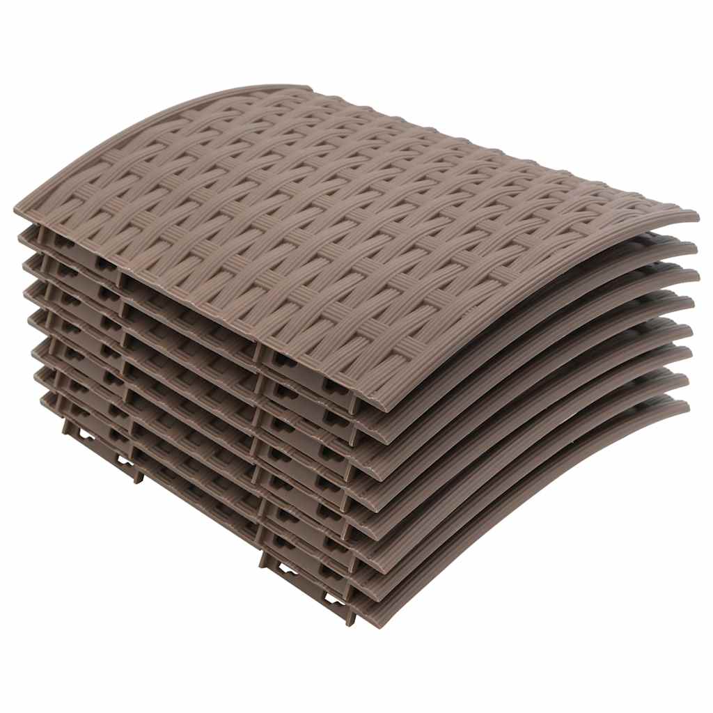 Φούστα Χριστουγεννιάτικου Δέντρου Καφέ Ø65x23 cm Πλαστικό